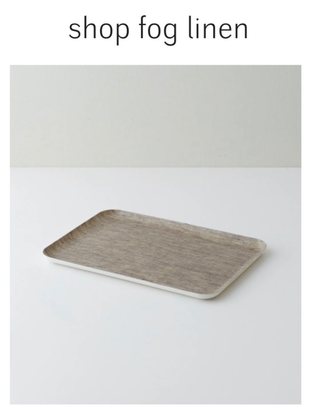 Small linen tray - Picture 2 of 4